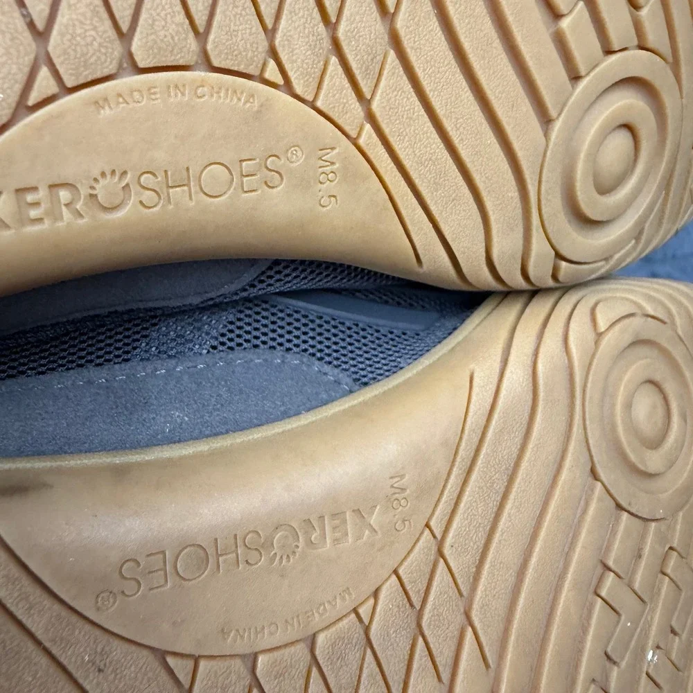 Xero Shoes 360 Mens Barefoot Training Shoes Grey Gum Sole Size 8.5 XY01-06/FW24